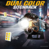 GENEROX Mini Dual Color Fog Light White Yellow Pack of 2