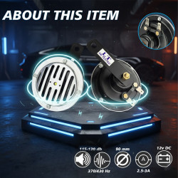 Vibro Mini Horn for Car – Loud & Clear Compact Design