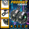 GENEROX Vibro Max 100mm Horn | Dual Tone Car & Bike