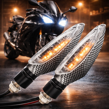 GENEROX D81 Carbon LED Indicator for Bike