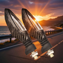 GENEROX KTM Carbon Fiber OEM Style LED Indicator for Bike