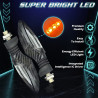 GENEROX KTM Carbon Fiber OEM Style 3 LED Indicator for Universal Bike