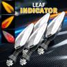 GENEROX RedLeaf Dual Color LED Bike Indicator Red Yellow