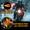 GENEROX RedLeaf Dual Color LED Bike Indicator Red Yellow