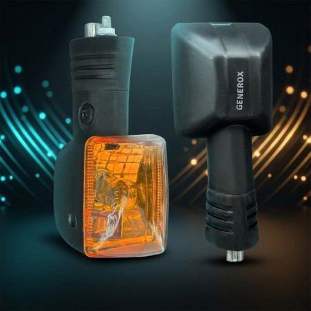 GENEROX Splendor Plus Orange Glass Bike Indicator
