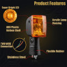 GENEROX Splendor Plus Orange Glass Bike Indicator