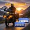 GENEROX 12 LED Super Bright Universal Fog Light for Bike & Car with Multi Mode Lighting