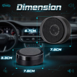 GENEROX TS-S20 200W Max Car Tweeter Speaker