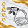 Generox Steel Cable Lock with Black PVC Coating for Bike