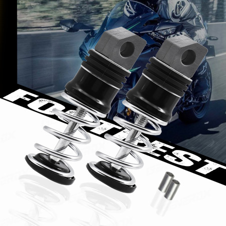 GENEROX Bike Footrest Aluminum Foldable