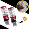 GENEROX Universal Bike & Scooty Footrest | Heavy Duty Aluminum Alloy
