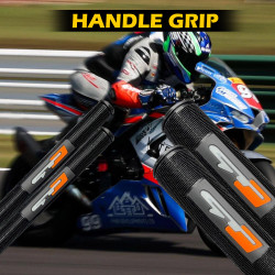 GENEROX GT Handle & Clutch Grips Set | Universal Anti-Slip Rubber Grips for Bike & Scooty