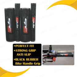 GENEROX GT Handle & Clutch Grips Set | Universal Anti-Slip Rubber Grips for Bike & Scooty
