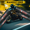GENEROX Monster Handle & Clutch Grip Set | Universal Anti-Slip Rubber Grips for Bike & Scooty