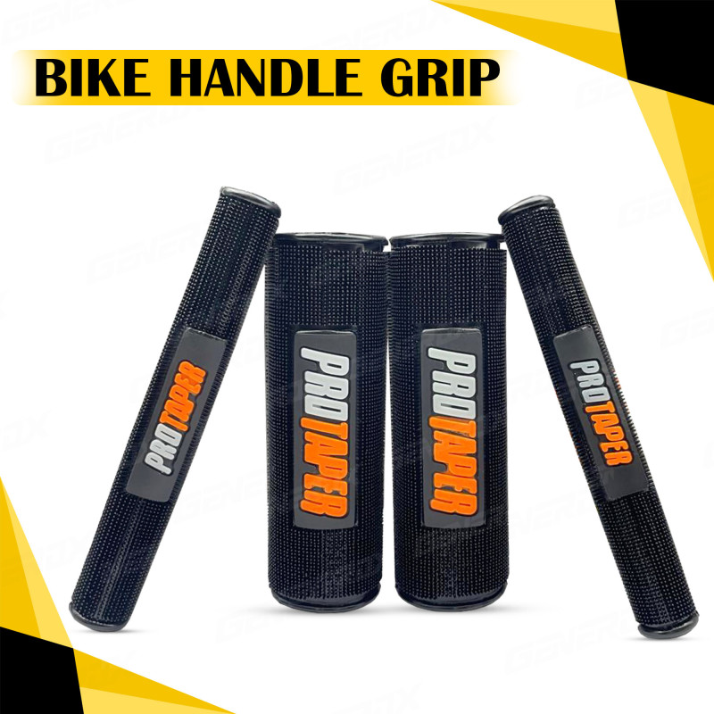 GENEROX Protaper Handle & Clutch Grip Set | Premium Anti-Slip Rubber Grips for Bike & Scooty