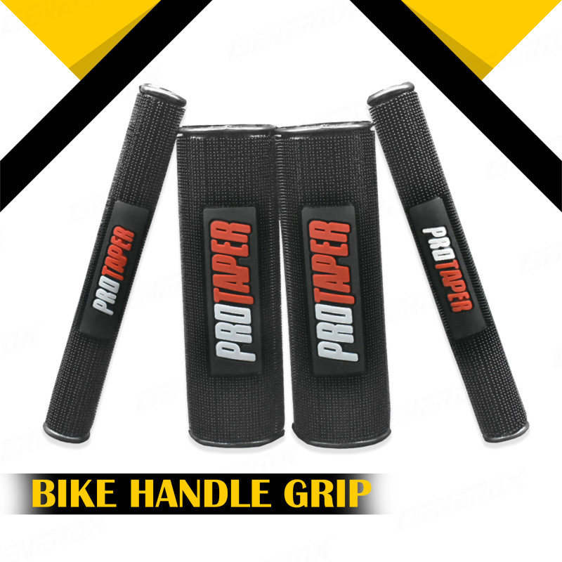 GENEROX Protaper Handle & Clutch Grip Set | Premium Anti-Slip Rubber Grips for Bike & Scooty