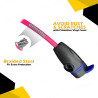 GENEROX Blue Cable Bike Lock with Push Lock & Two Keys