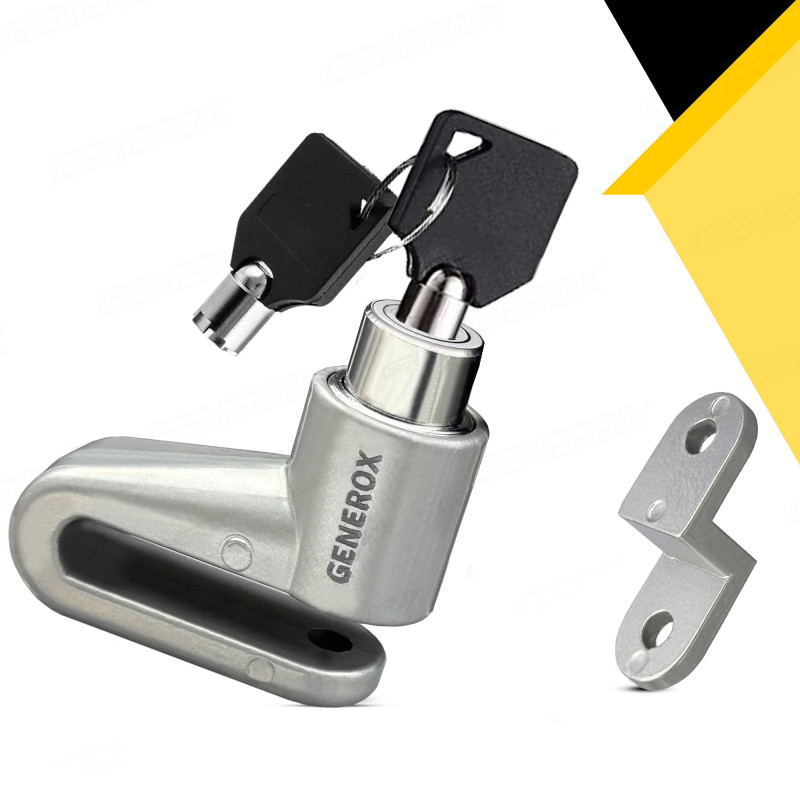 GENEROX Universal Bike Disc Lock with 2 Keys