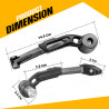 GENEROX CNC Lever Guard Bike Scooty