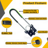 GENEROX Heavy Wheel Lock Bike 2 Keys