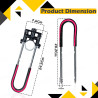 GENEROX Special Wheel Lock Bike 2 Keys