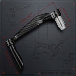 GENEROX Carbon Lever Guard Bike CNC