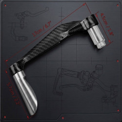 GENEROX Carbon Lever Guard Bike CNC