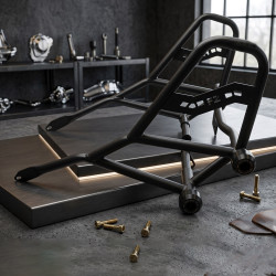 GENEROX Heavy Duty Crash Guard for Yamaha FZ | Black Metal Protection Guard for Bike Safety