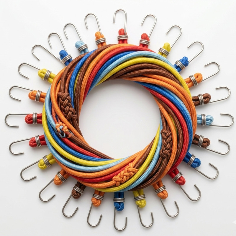 GENEROX Elastic Shock Cord Steel Hook