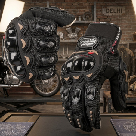 GENEROX Riding Gloves Bike Black