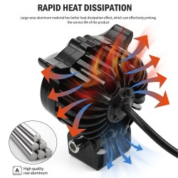 GENEROX Owl Eye LED Light Bike